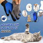 Guante Quitapelos Mascotas De Silicona – Manopla Quita Pelo Para Perros Y Gatos | Elimina Pelo Suelto En Seco Y Mojado | Incluye Bolsa Reutilizable Y Guía Digital