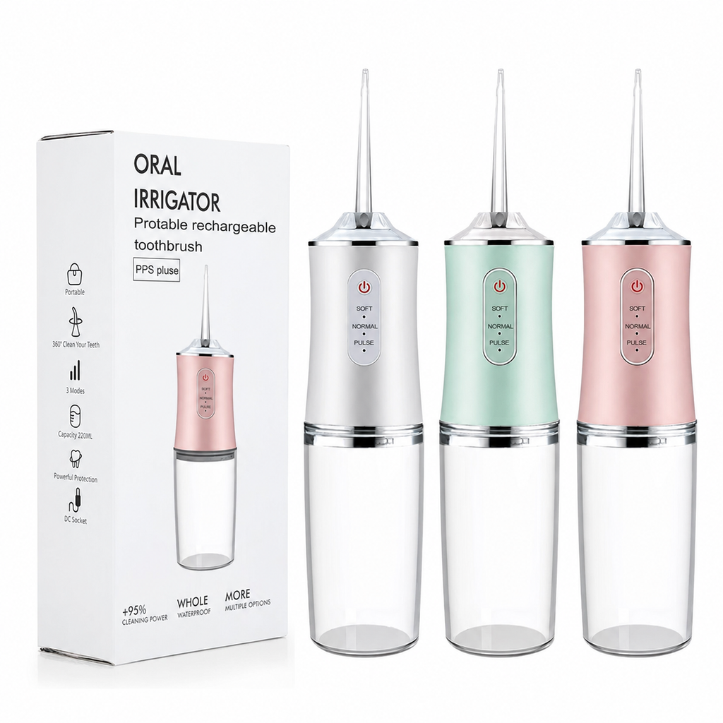 Dental irrigator — The deep clean your toothbrush can't reach
