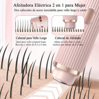 2-in-1 Electric Epilator — Smooth Skin on Face and Body