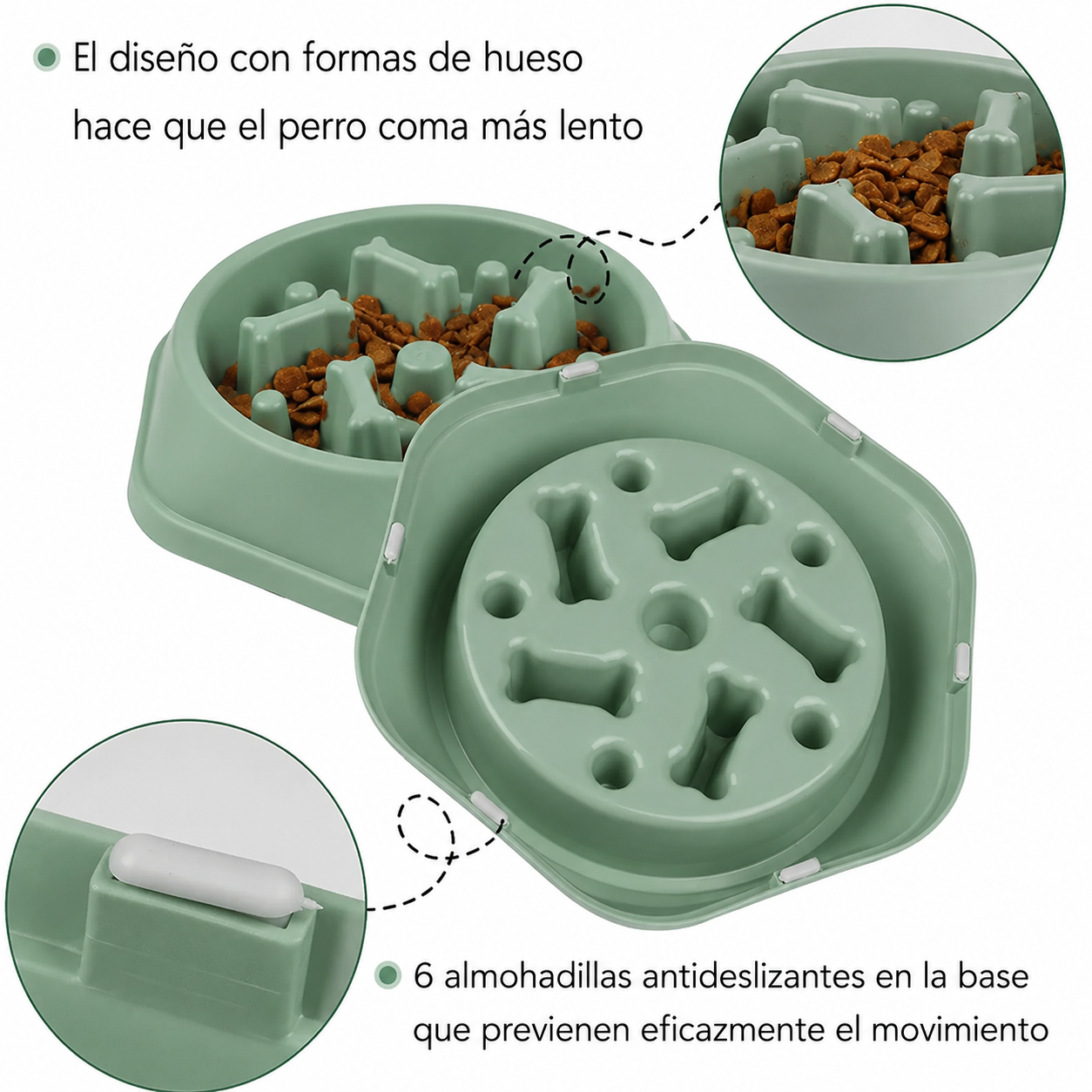 Comedero lento — Comidas sanas, tranquilas y divertidas
