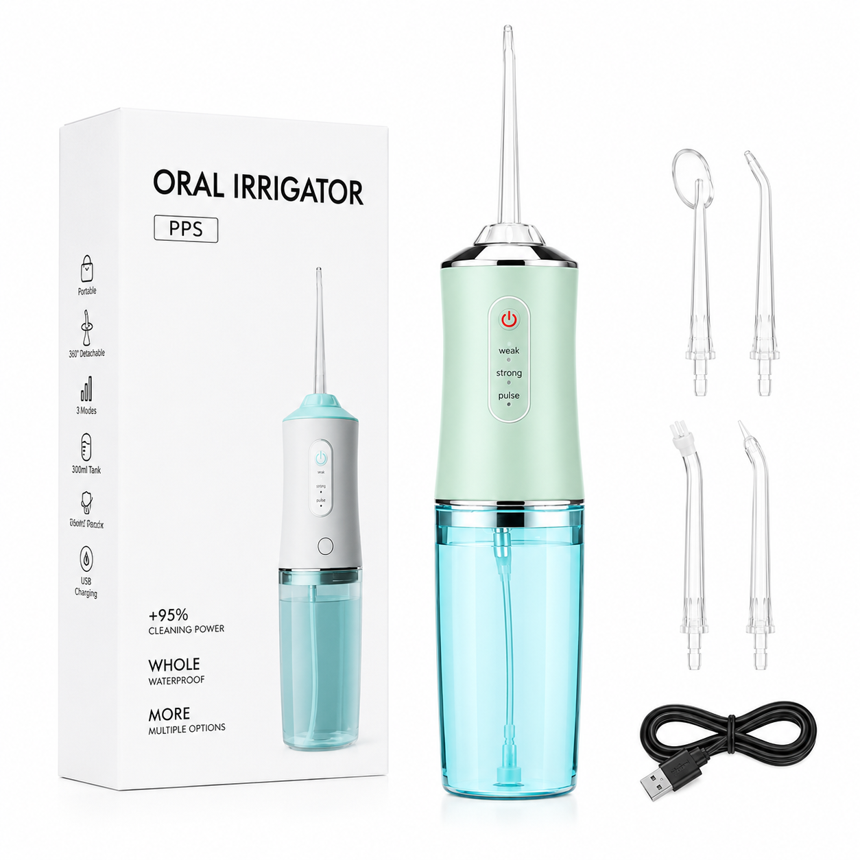 Irrigador dental — La limpieza profunda que el cepillo no alcanza